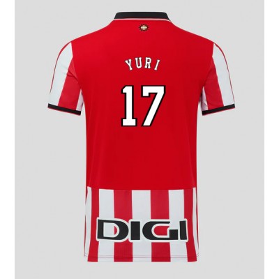 Moški Nogometni dresi Athletic Bilbao Yuri Berchiche #17 Domači 2025-26 Kratek Rokav Moški Nogometni dresi Athletic Bilbao Yuri Berchiche #17 Domači 2025-26 Kratek Rokav